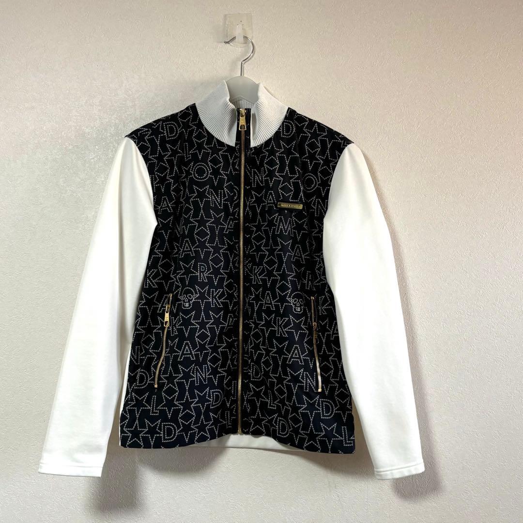 MARK & LONA マークアンドロナ　セットアップ　ゴルフ　総柄　スカル