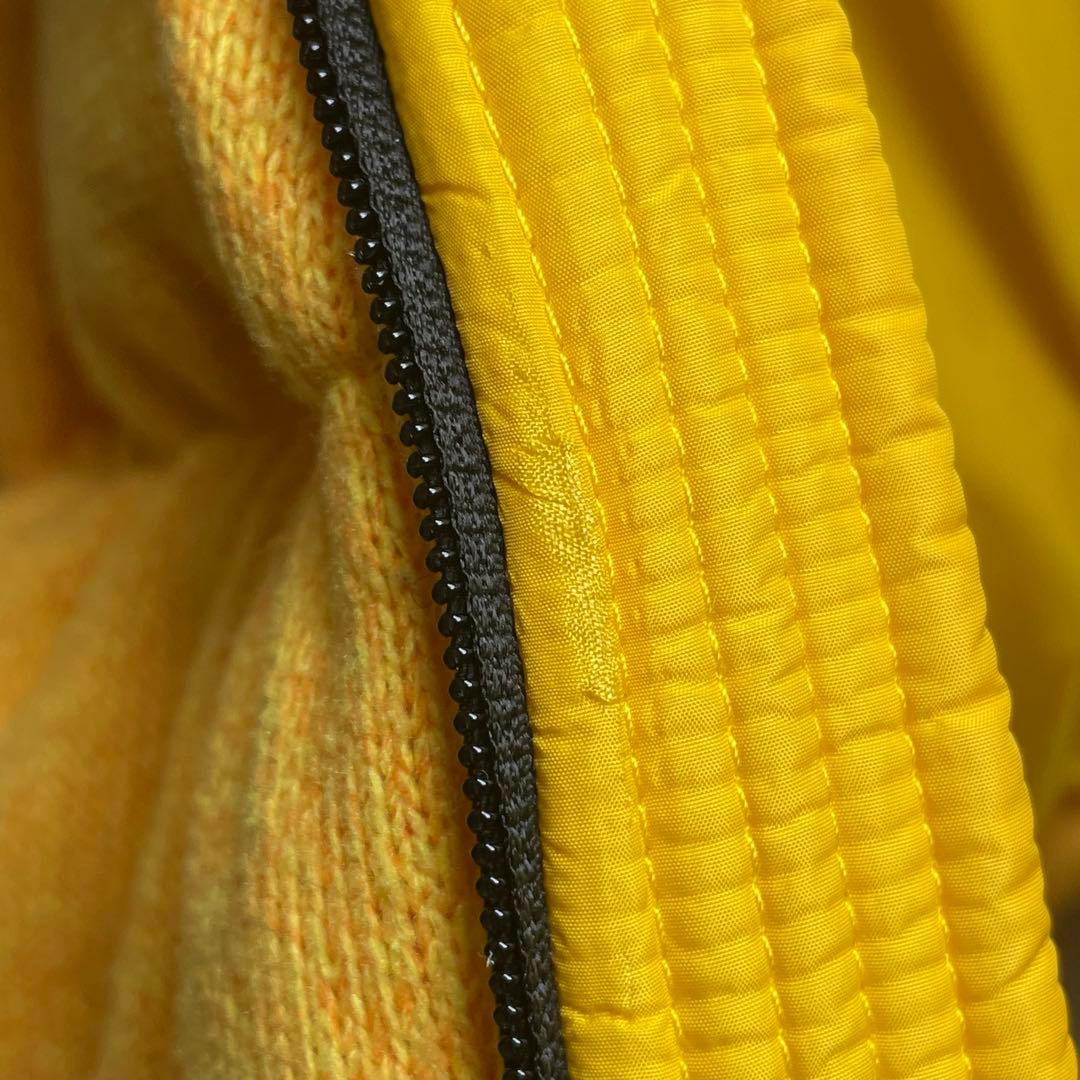 ノースフェイス ダウンベスト イエロー レディースM