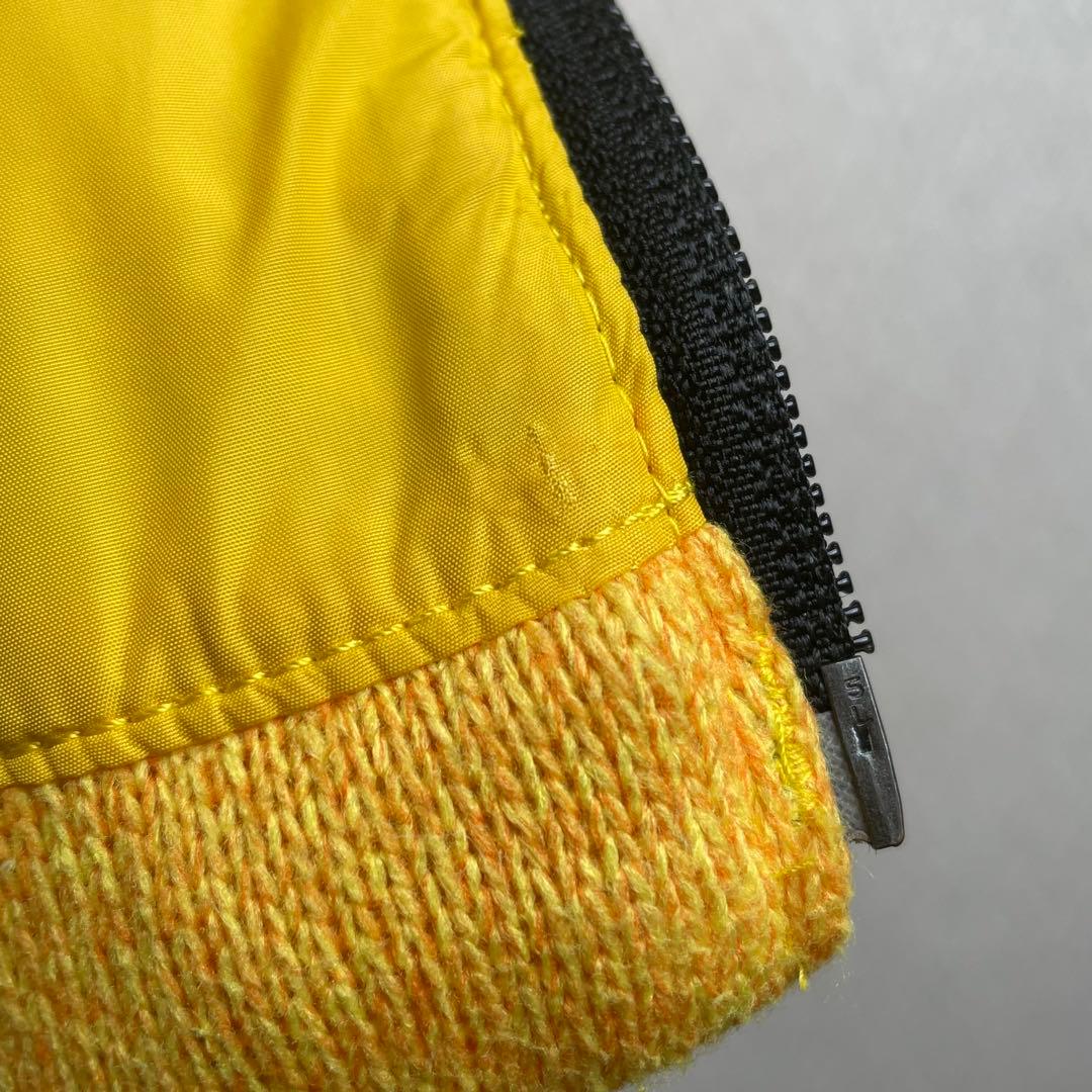 ノースフェイス ダウンベスト イエロー レディースM