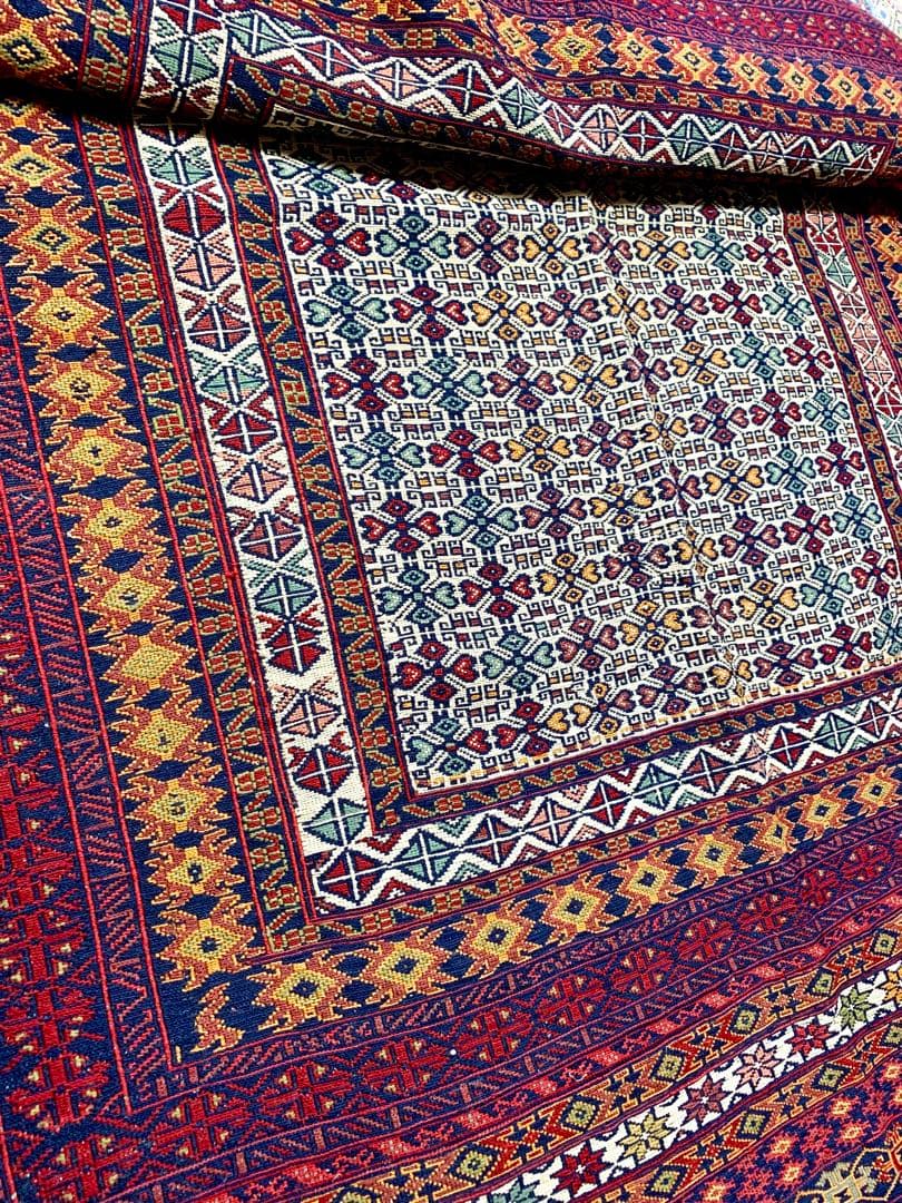 ペルシャ最高品質の最高級キリムラグ/サイズ:110x170cm…rd1.