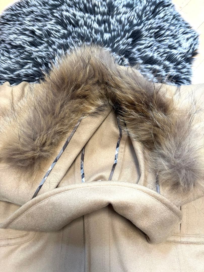 Burberry Blue Label ベージュ ダッフルコート