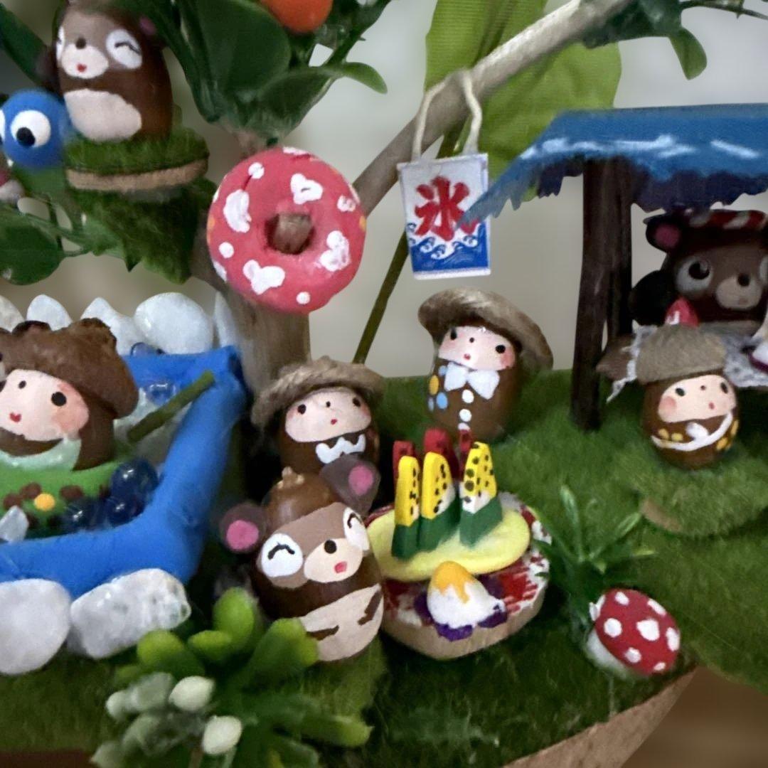 どんぐりアート♡summerおまかせオブジェ2点♡