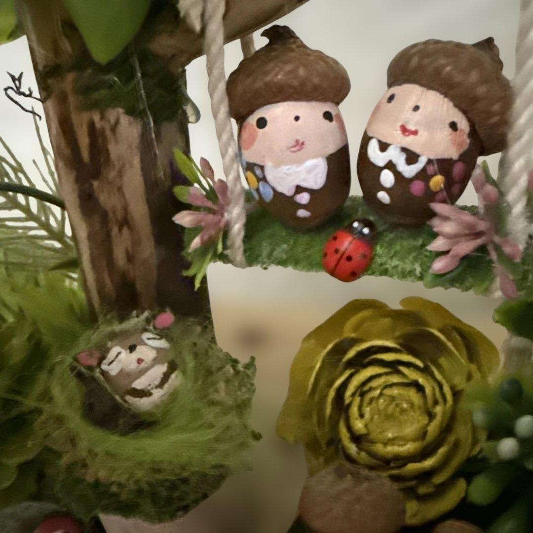 どんぐりアート♡summerおまかせオブジェ2点♡