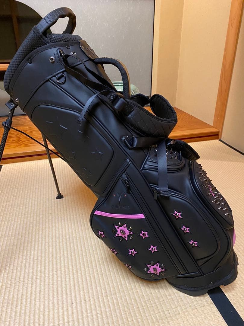 希少世界限定30本　アザスゴルフselmoスタンドキャディーバッグ