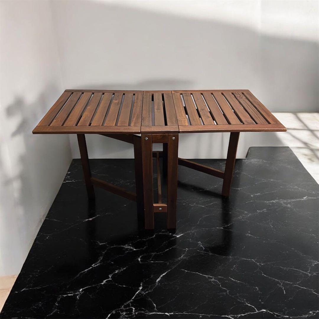 【美品送料込み】IKEA APPLARO エップラロー アウトドアテーブル