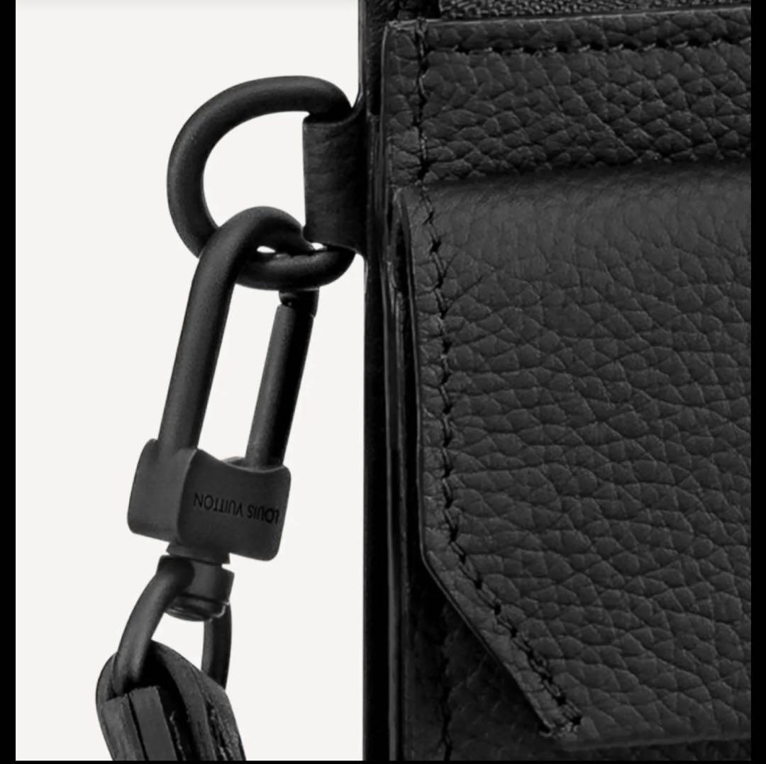 ルイヴィトン アエログラム ジッピーウォレット ドラゴンヌ ブラック