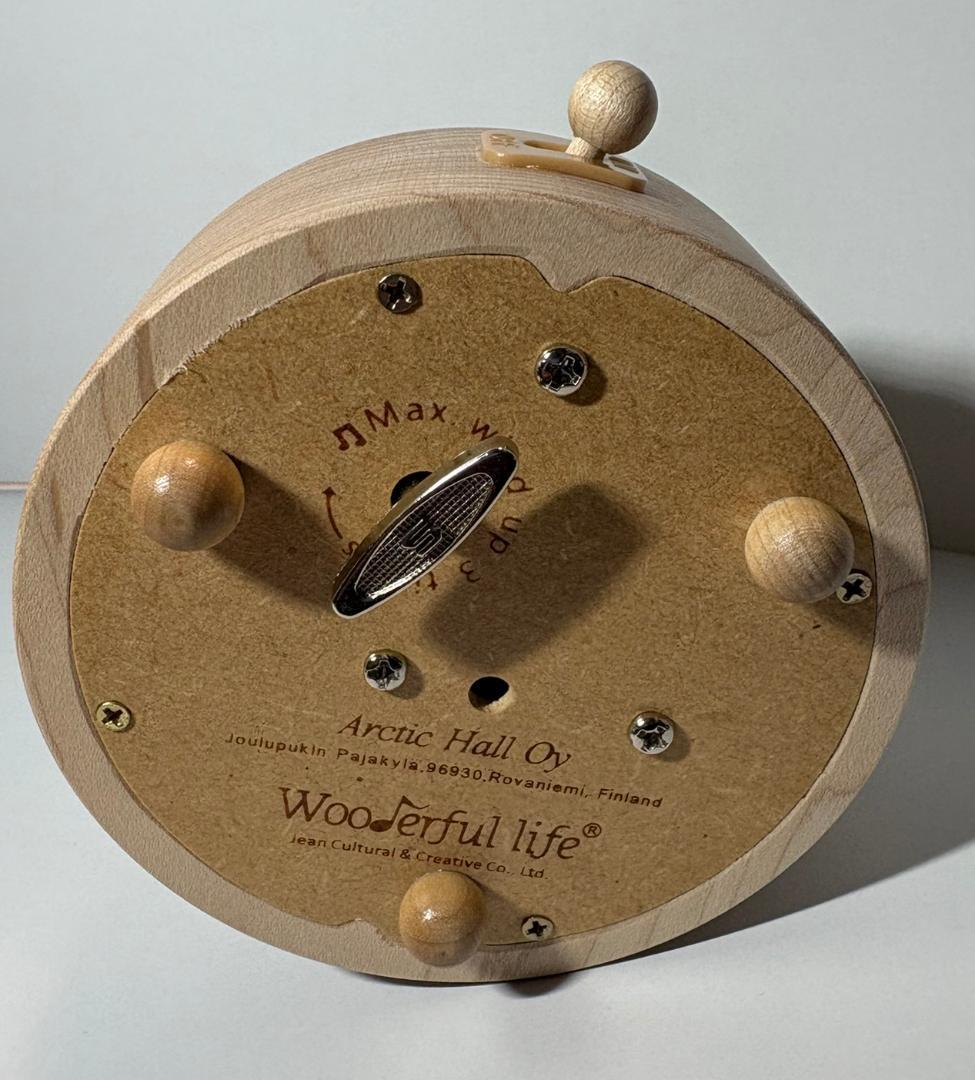 MOOMIN 木製オルゴール　3台セット　【中古美品・箱無し】