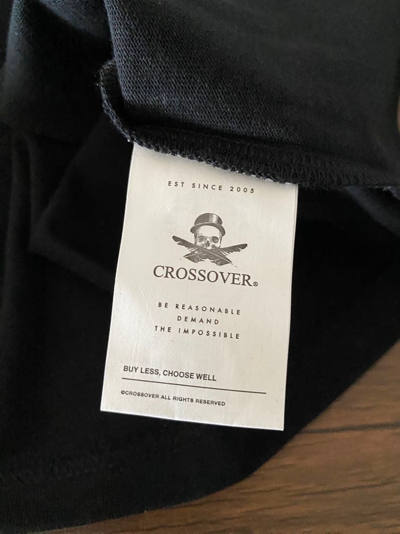 新品未使用　CHALLENGER ×CROSSOVER Tシャツ L ブラック