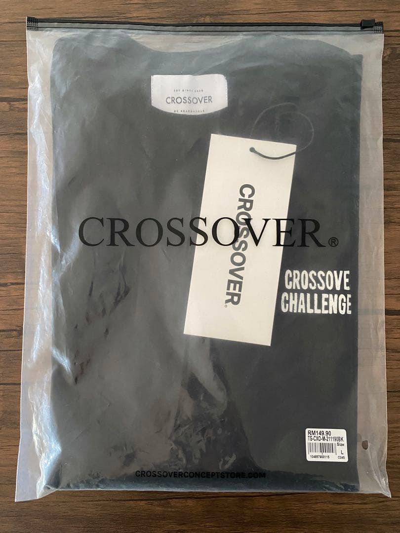 新品未使用　CHALLENGER ×CROSSOVER Tシャツ L ブラック