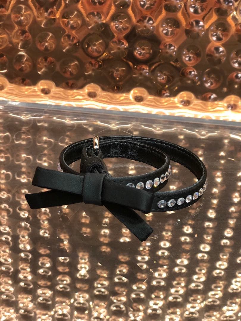 miumiu サテンリボンブレスレット 完売品