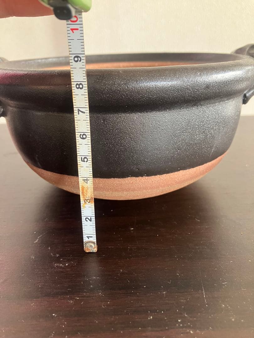 ☆未使用☆萬古焼　柚子天目　小鍋　5号 3個セット