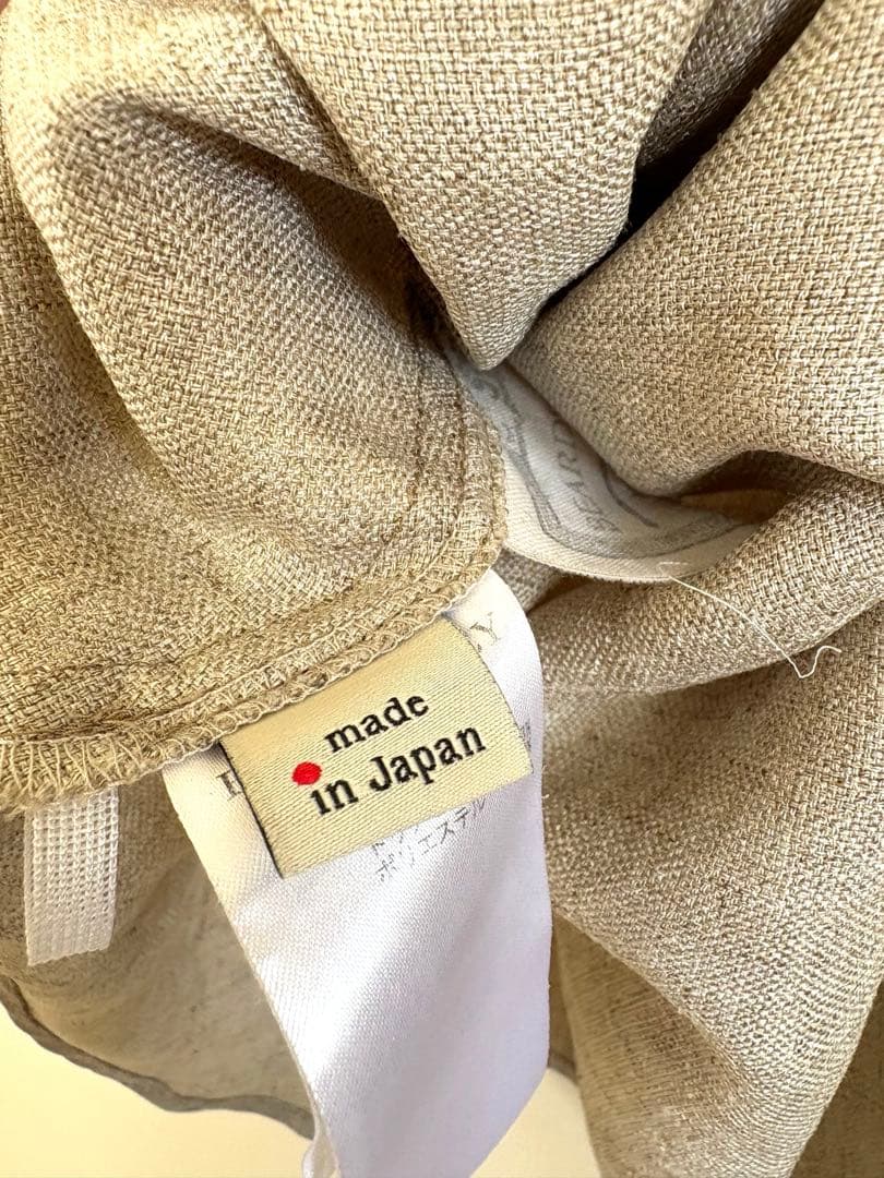 ピアズリー　麻調合繊ブラウス