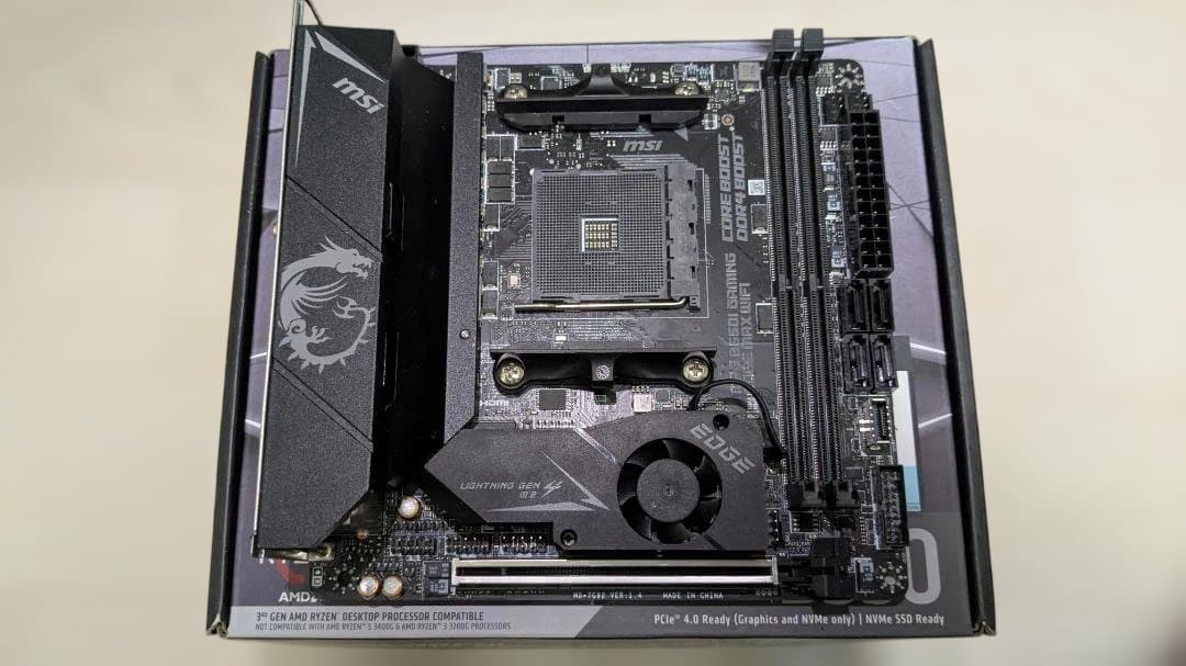 マザーボード MSI B550I GAMING EDGE MAX WIFI