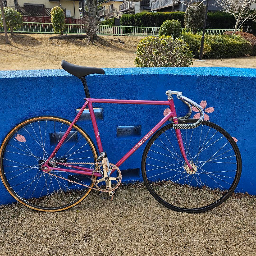 ウメザワ　競輪　ピスト　540　njs　110エンド　フレームセット