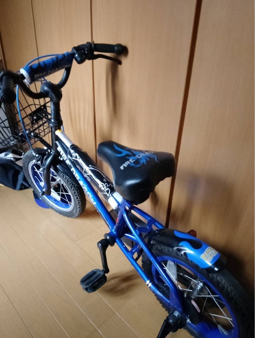 引き取りのみ。FIRE DRAGON 子供用自転車 14インチ。ダイワサイクル