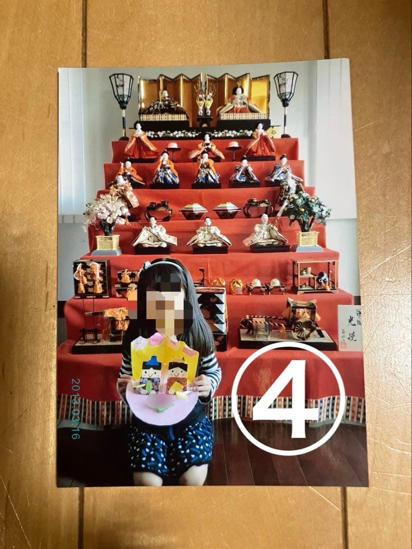 ひな人形7段飾り　④