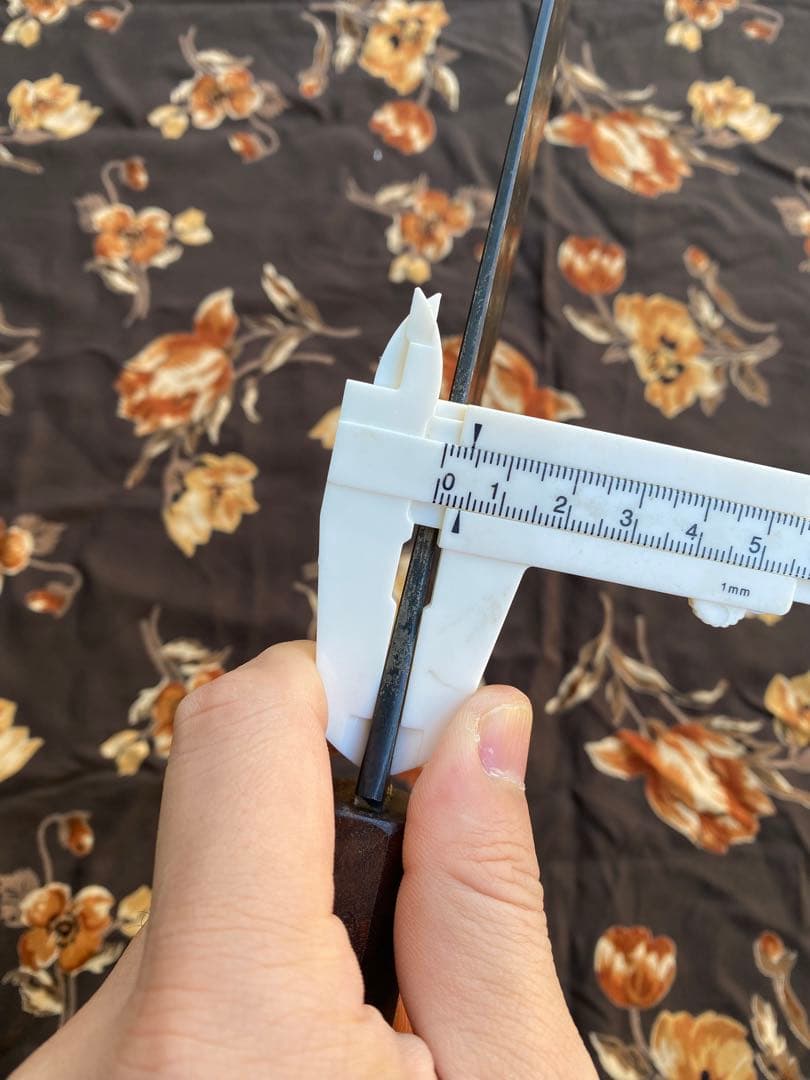 三浦刃物 白一鋼 黒打 牛刀270mm スタビイライズウッド柄