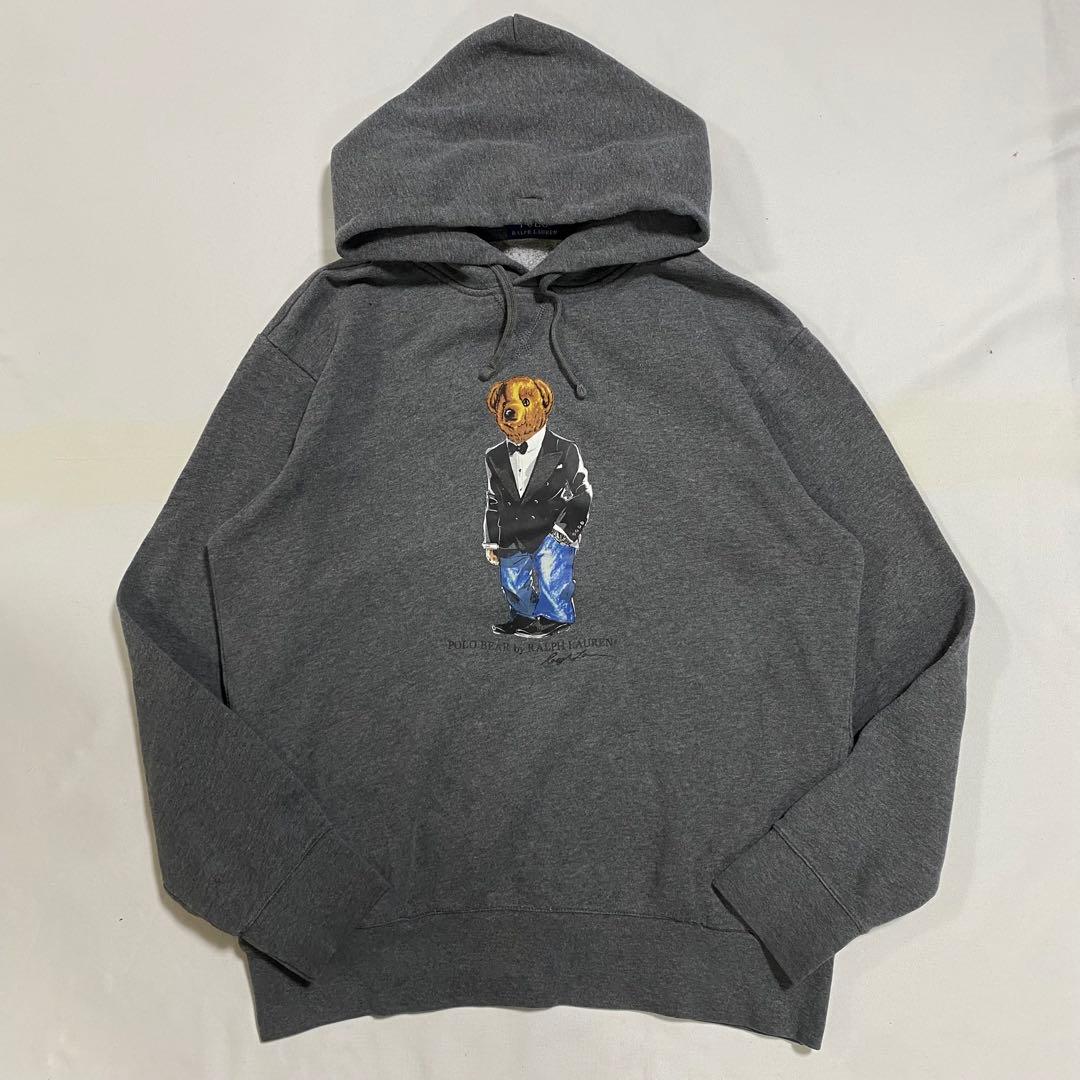 トップス POLO RALPH LAUREN BEAR Sweat Hoodie L