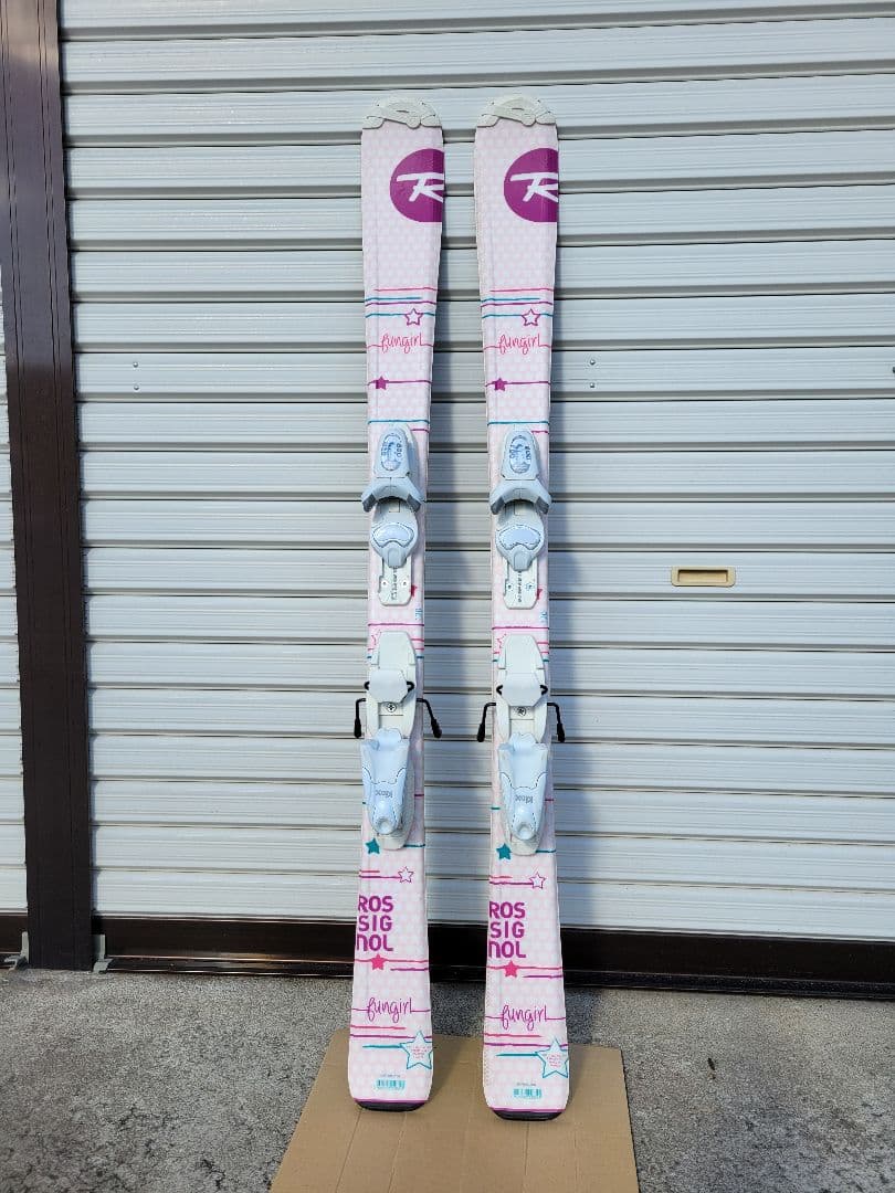 ジュニア　スキーセット　板　ストック