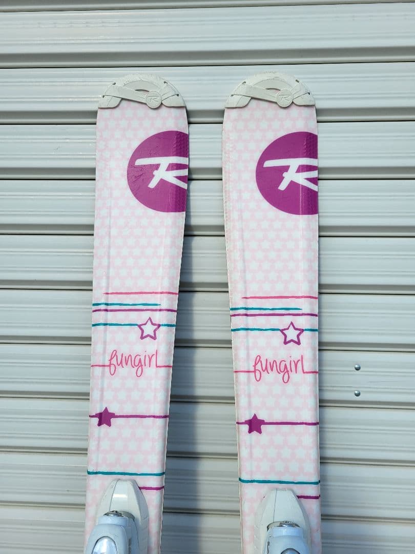 ジュニア　スキーセット　板　ストック