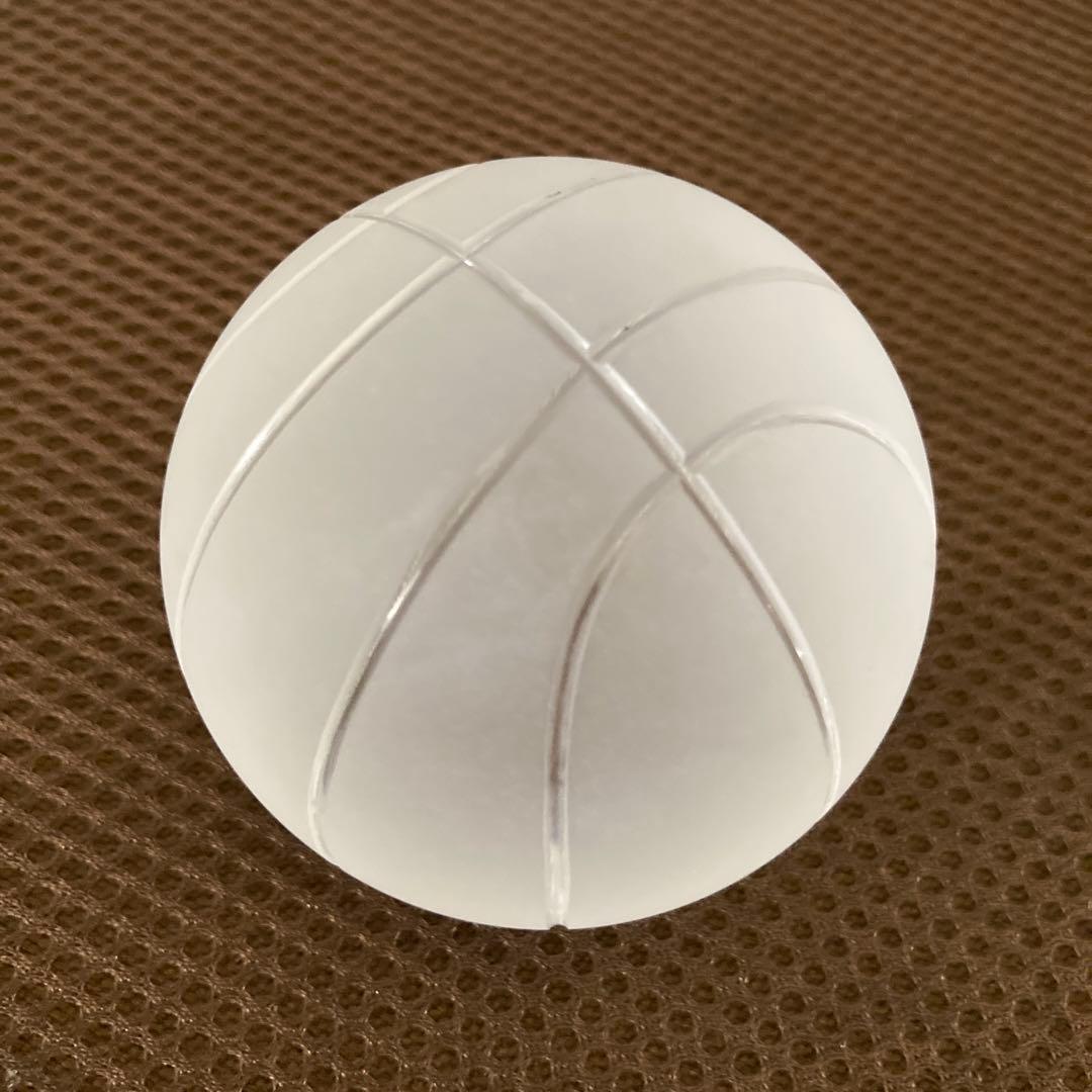 【貴重】クリスタル製　バスケットボール