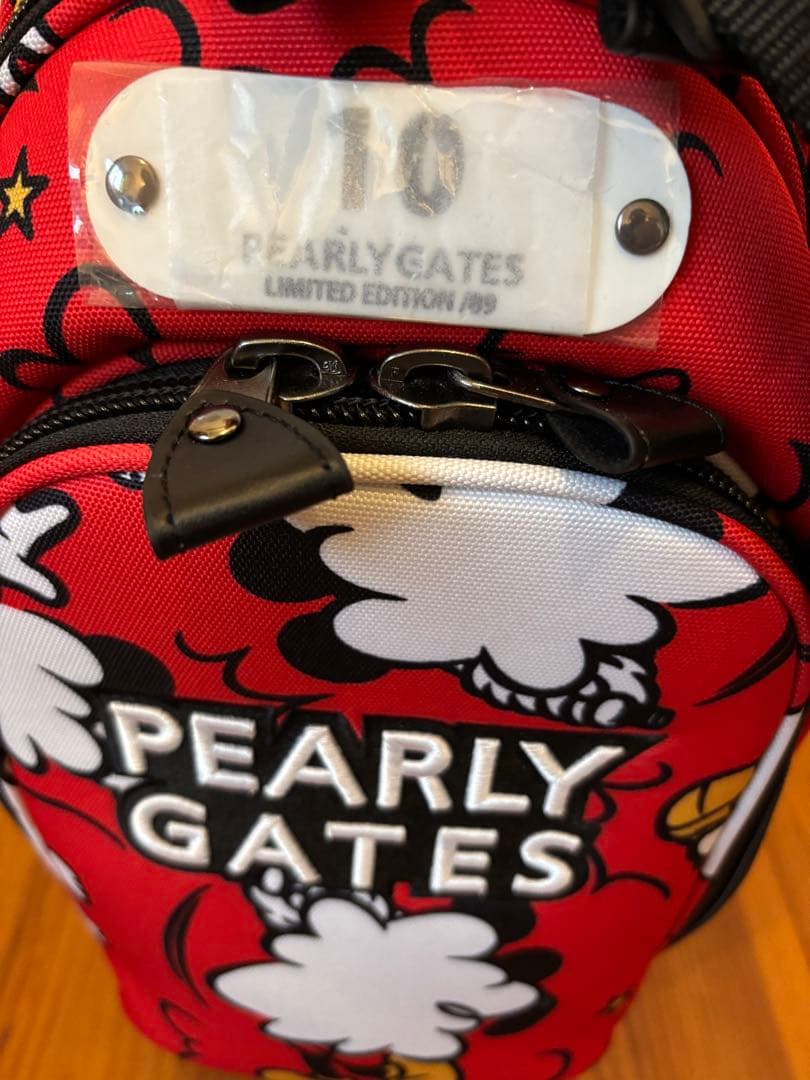 パーリーゲイツ　89個限定生産　ミッキーマウス　キャディバッグ