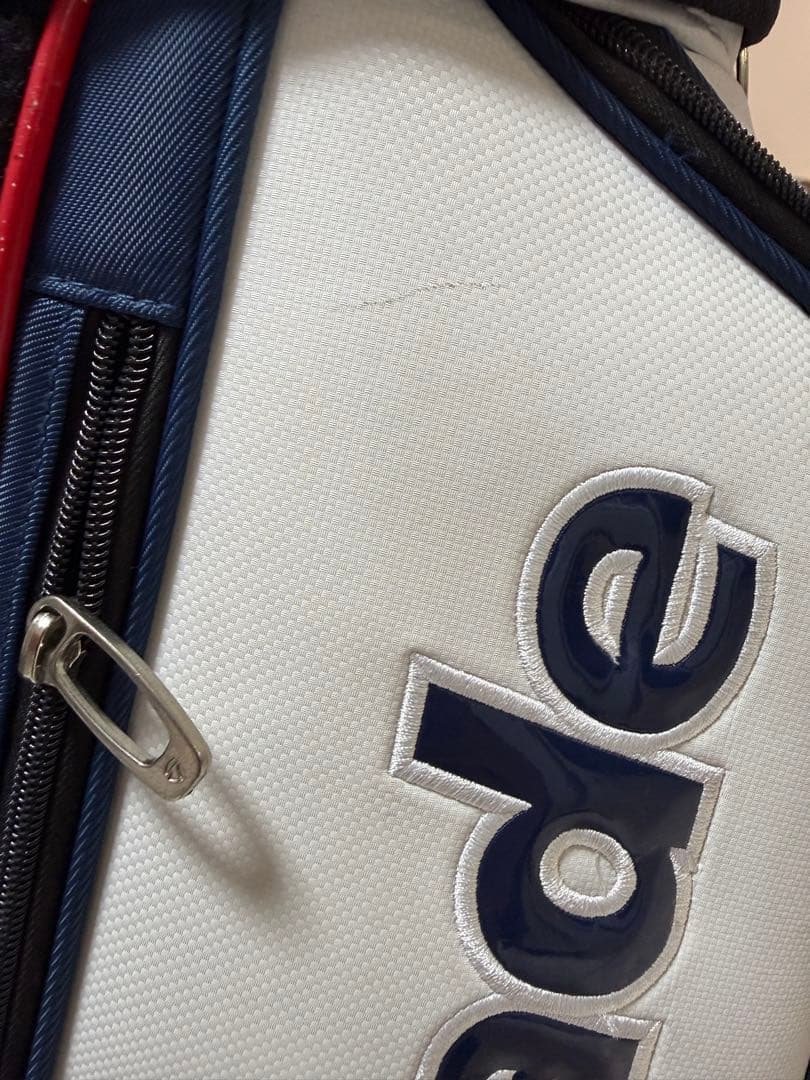 TaylorMade キャディバッグ ネイビー/ホワイト