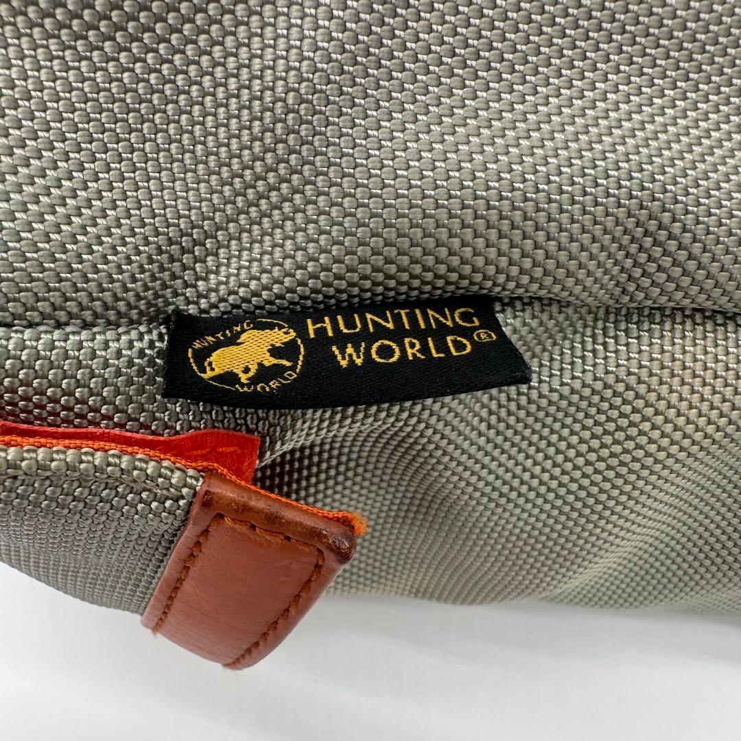 Hunting World トートバッグ ライトグリーン