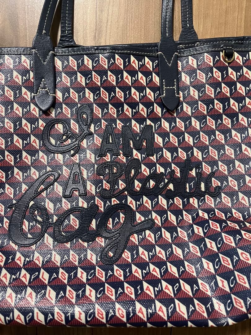 アニヤハインドマーチ I AM A Plastic Bag トートバッグ