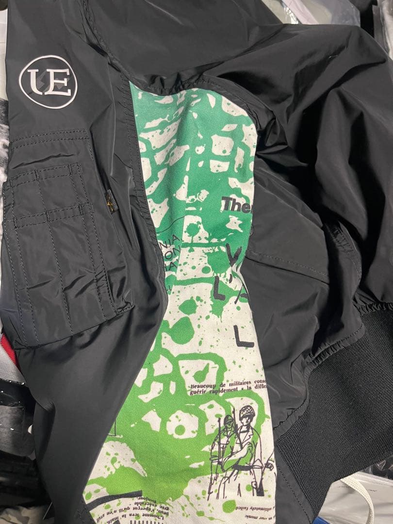 ジャケット・アウター uniform experiment ASGER JORN ALPHA MA-1