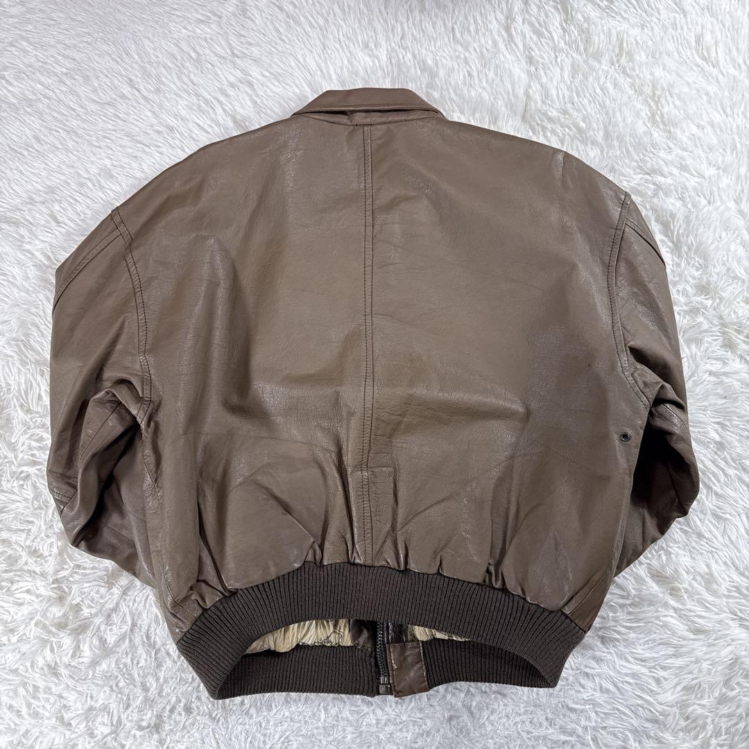 【ヴィンテージ】A-2 G-1 レザージャケット フライトジャケット ワッペン
