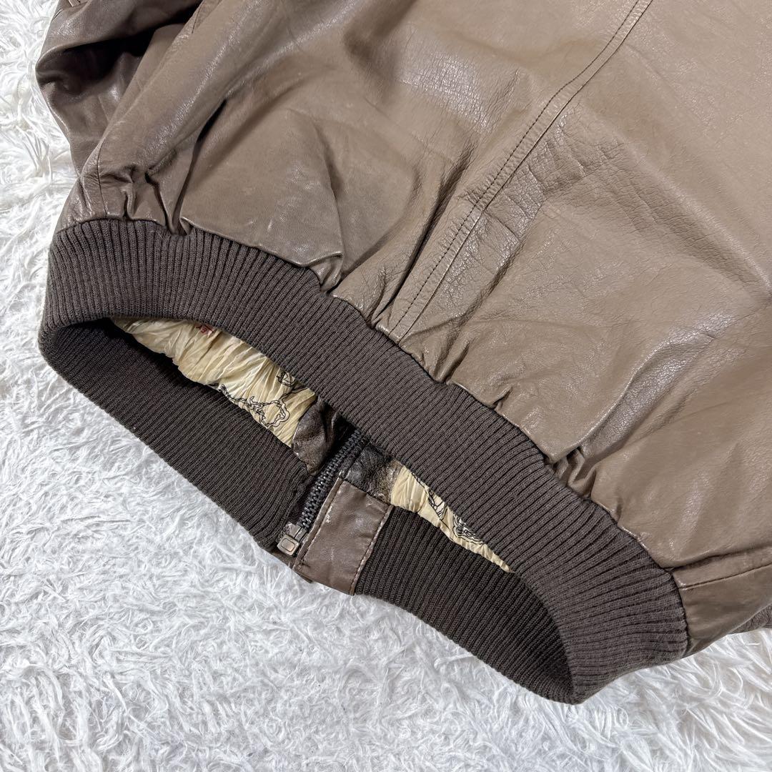 【ヴィンテージ】A-2 G-1 レザージャケット フライトジャケット ワッペン