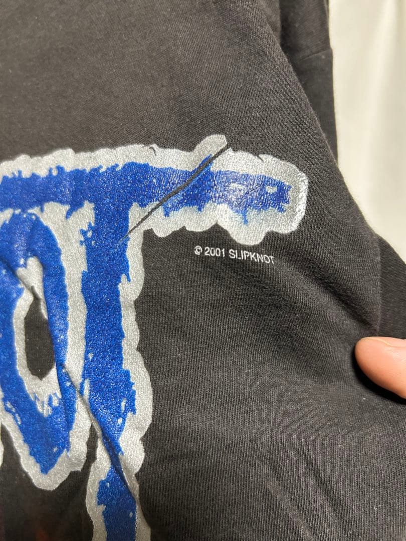 Slipknot 2001 Tシャツ