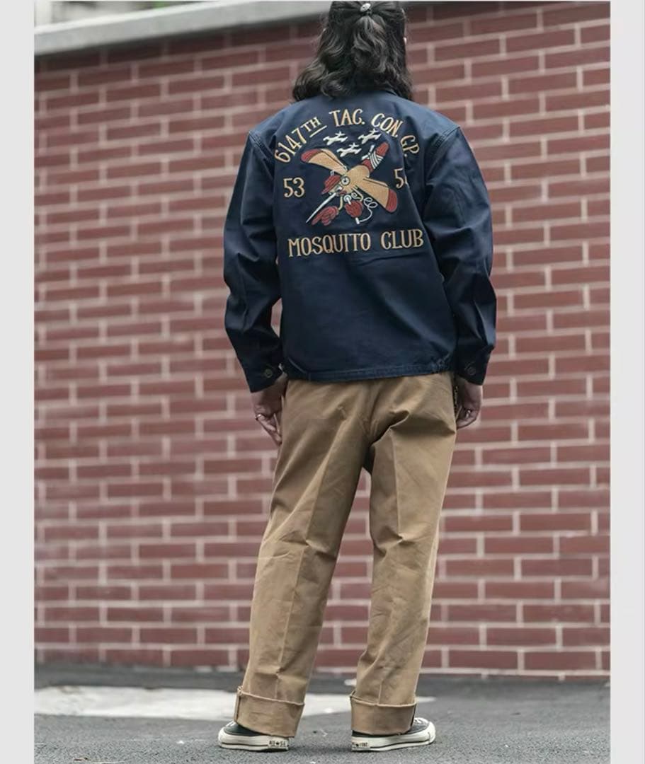 【米軍 MOSQUITO CLUB Souvenir Jacket 復刻】