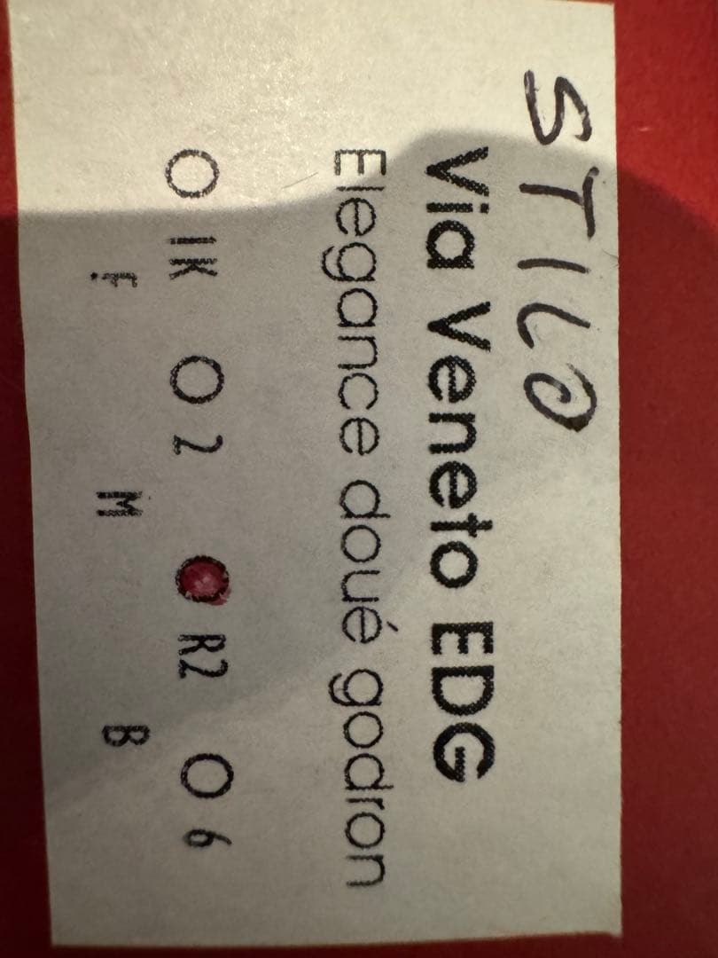 DELTA Via Veneto 14K585 未使用 付属品完備 イタリア製