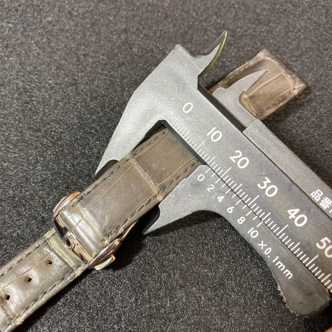 OMEGA オメガ 純正 アリゲーター レザー ブレス 19mm ベルト ブレス