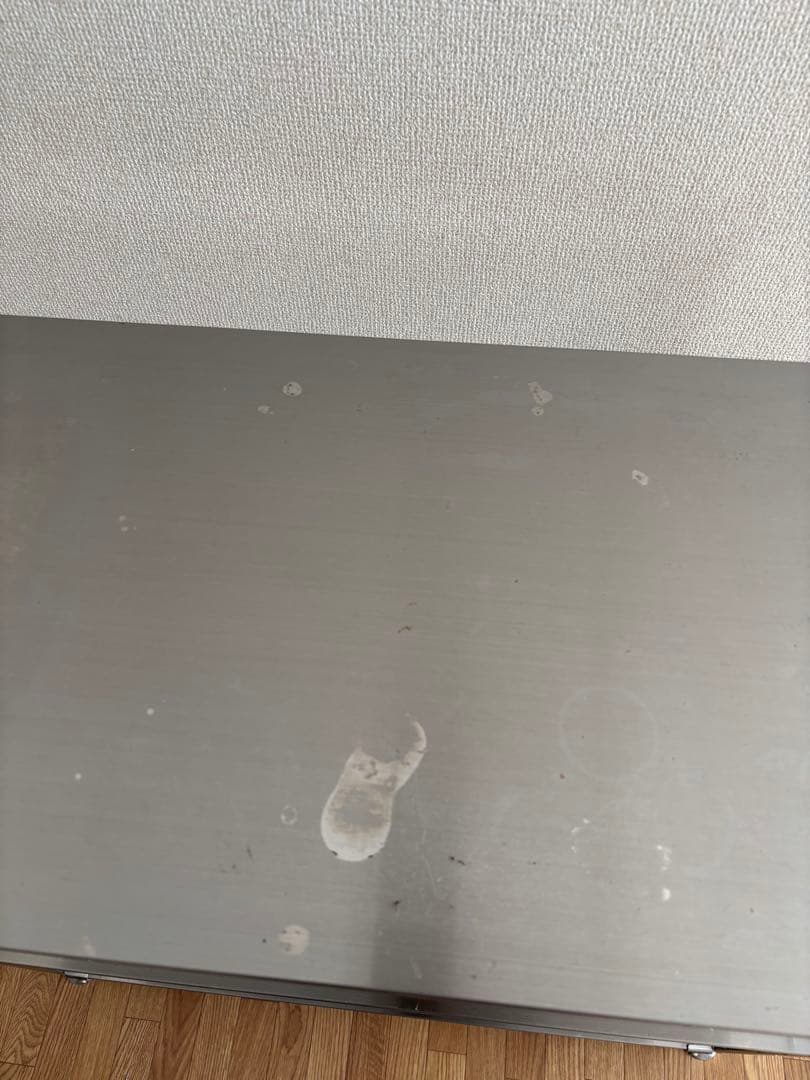 無印良品　ステンレスユニットシェルフ・ステンレス棚セット・ワイド・小