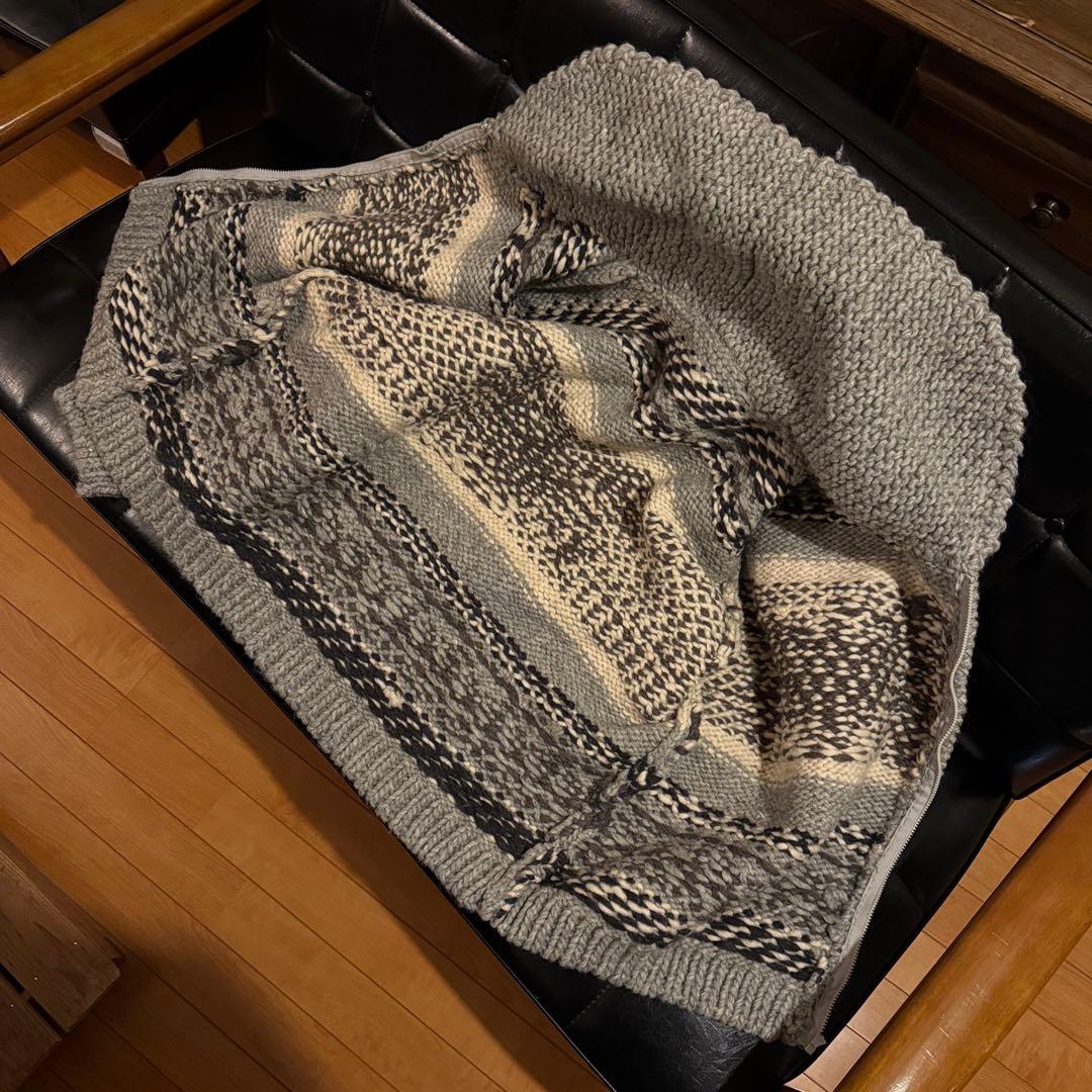 極肉厚 90s vintage カウチンニット VISLON ビッグサイズ