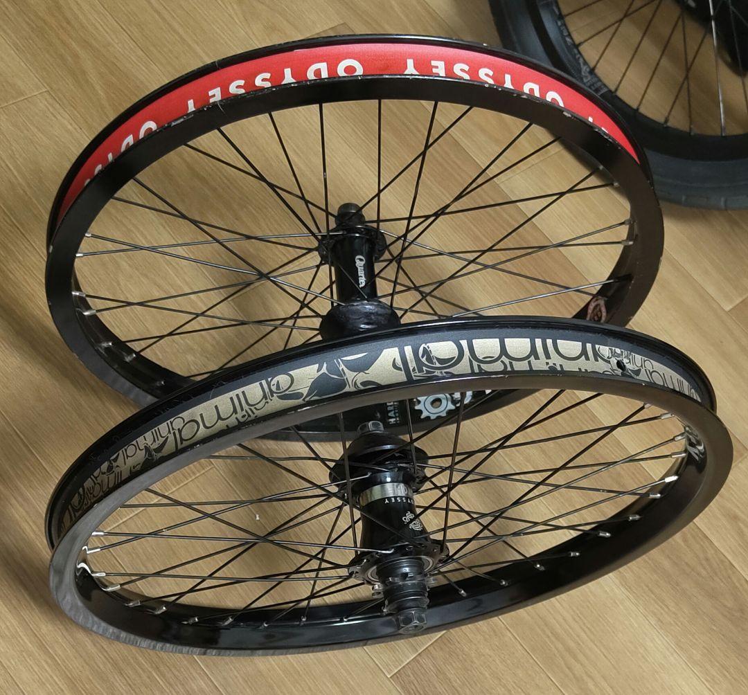 パーツ ODYSSEY BMX FRONT & REAR WHEELSET