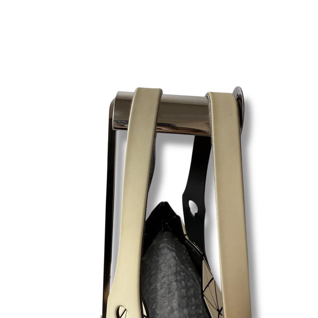 BAOBAO イッセイミヤケ 1146 ハンドバッグ アイボリー