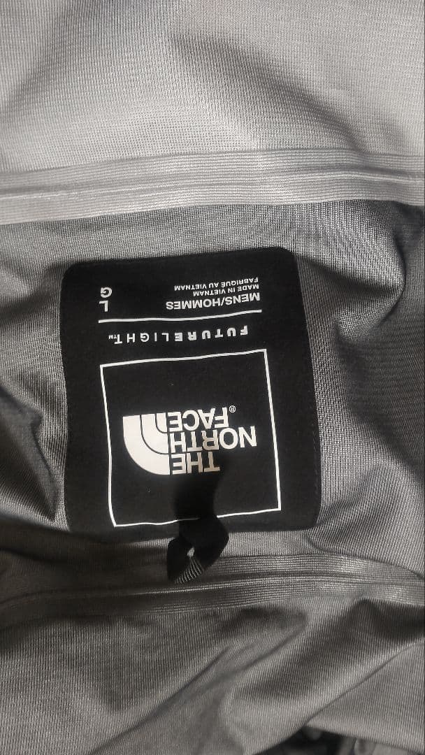 美品 ノースフェイス FLドリズルジャケット L フューチャーライト