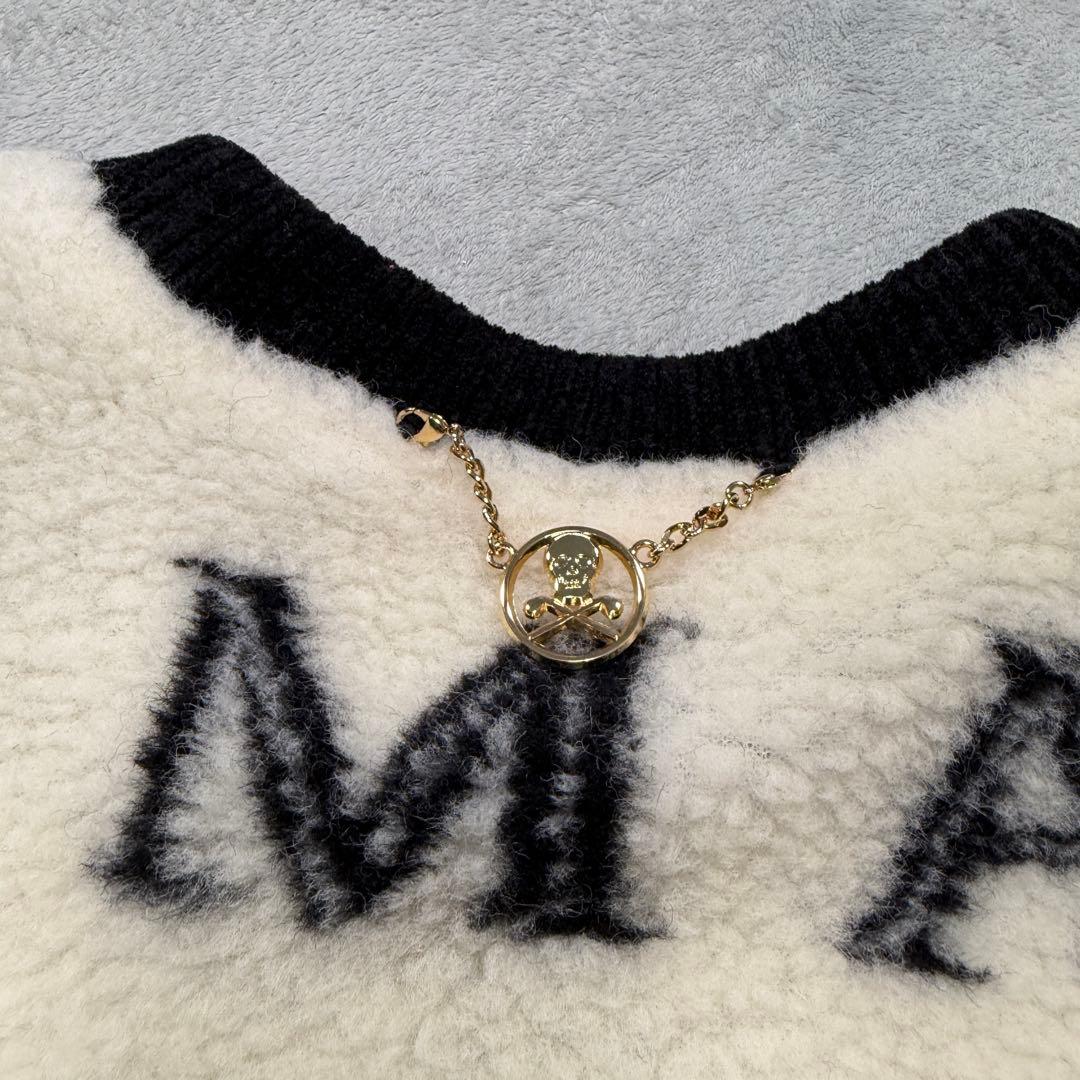 マークアンドロナ　ボアジャケット　ゴルフウェア MLM-1D-AC08 48