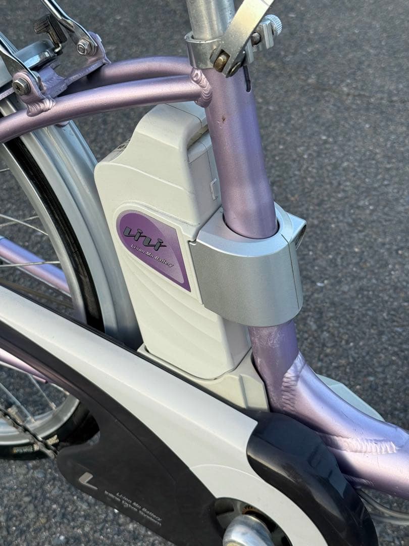 美品 ナショナル バッテリー長押し全灯♪ 電動アシスト自転車