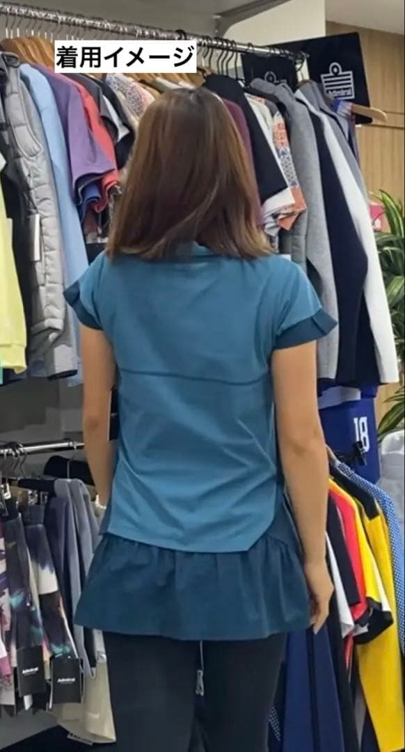 【新品タグ付き】アドミラル テニスウエア ゲームシャツスコート セットアップ Ｍ