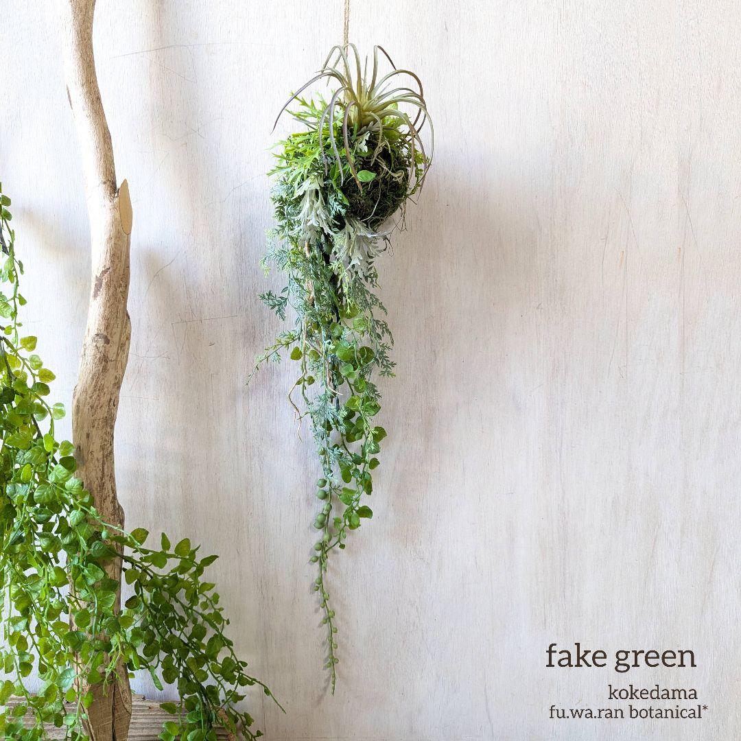 専用＊エアプランツ＆グリーン　 フェイクコ苔玉