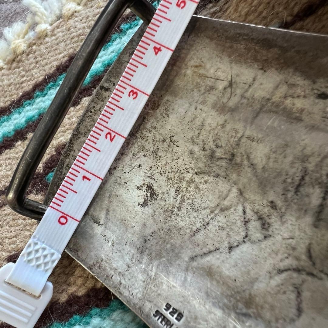 インディアンアクセサリー　ホピ　バックル 925刻印