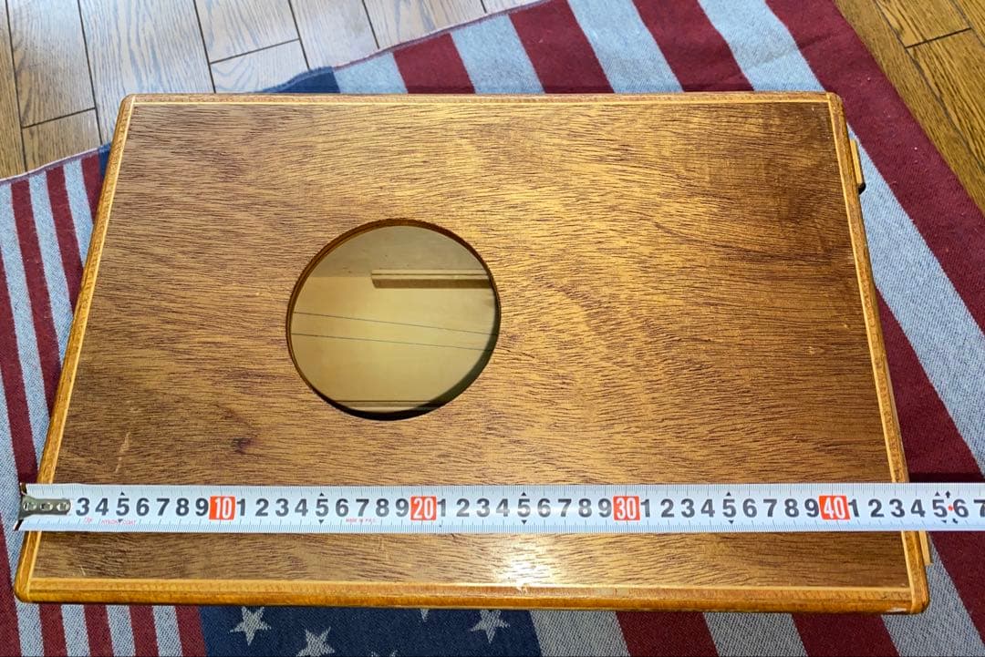 木製カホン 打楽器　サイズ31×30×46