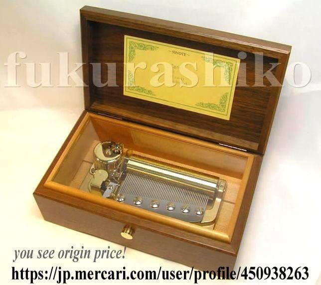 新品50弁新入荷ビートルズ３曲♪Let ♪Yes♪Hオルゴール520オルフェウス