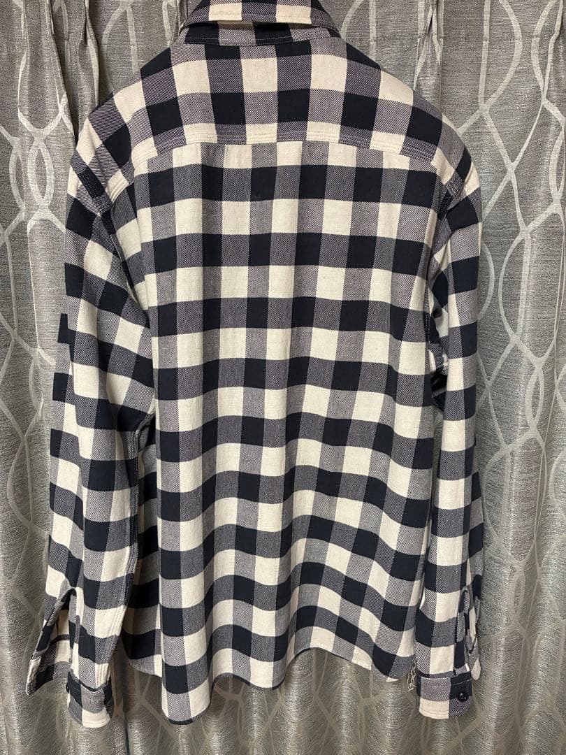 チェック ネルシャツ XL ダブルアールエル ヴィンテージ
