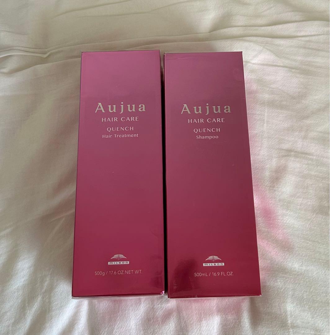 新品未使用 Aujua シャンプー トリートメント セット 500ml クエンチ